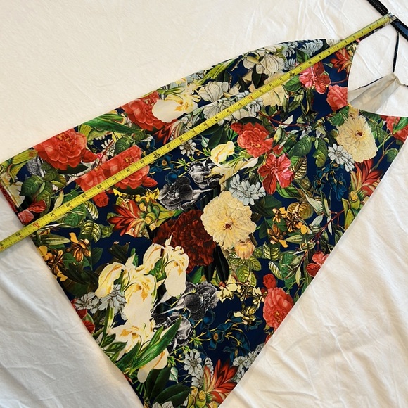 Alice and Olivia Floral Silk Mini Dress - Picture 11 of 11